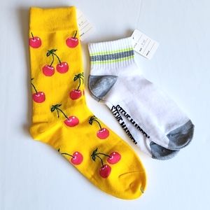 Novelty Socks Unisex + Steve Madden Ankle Socks